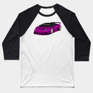 lamborghini huracan PURPLE Baseball T-Shirt